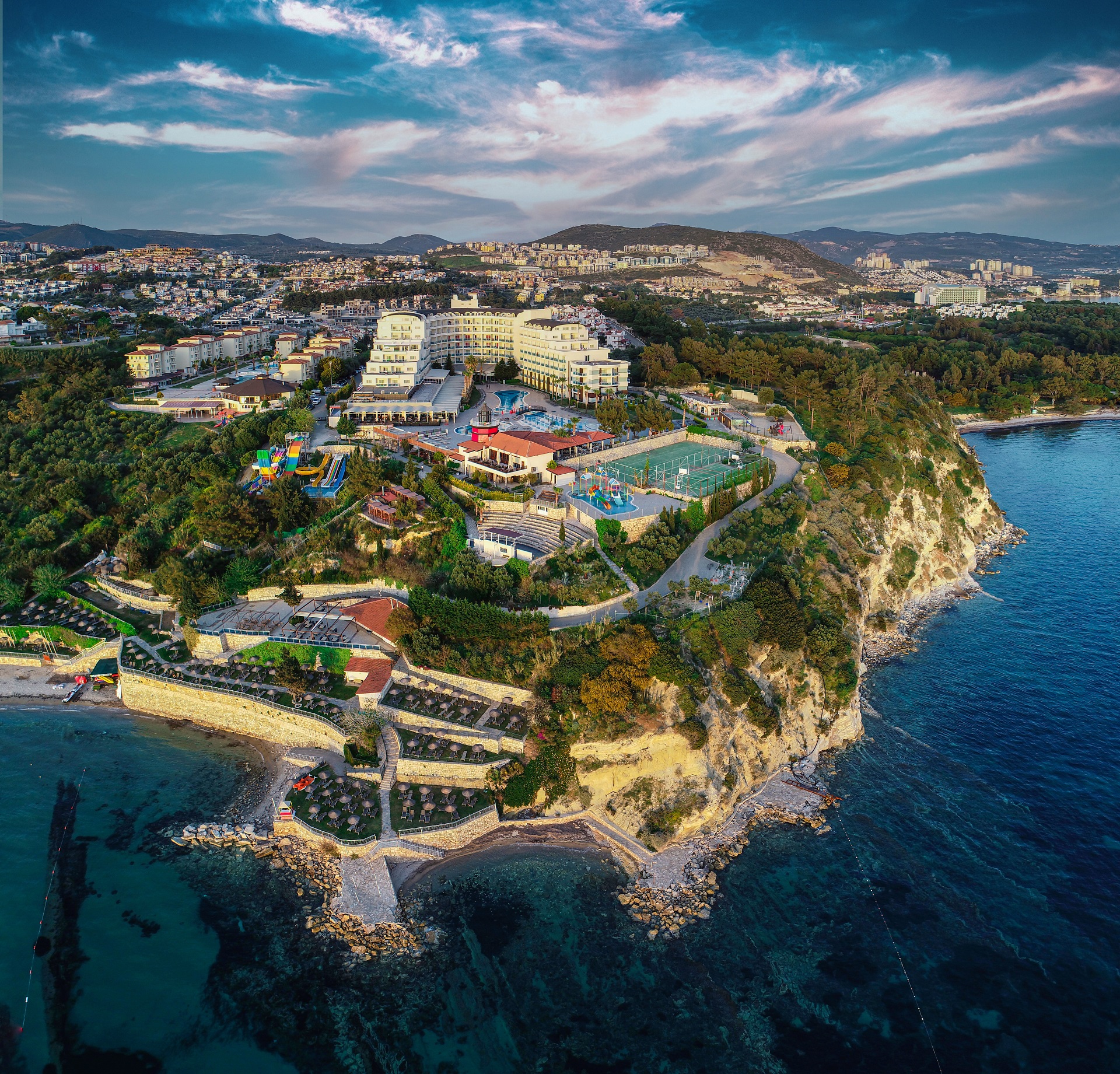 Hotel Sealight Resort Hotel, Türkei, Kusadasi. Großes 18