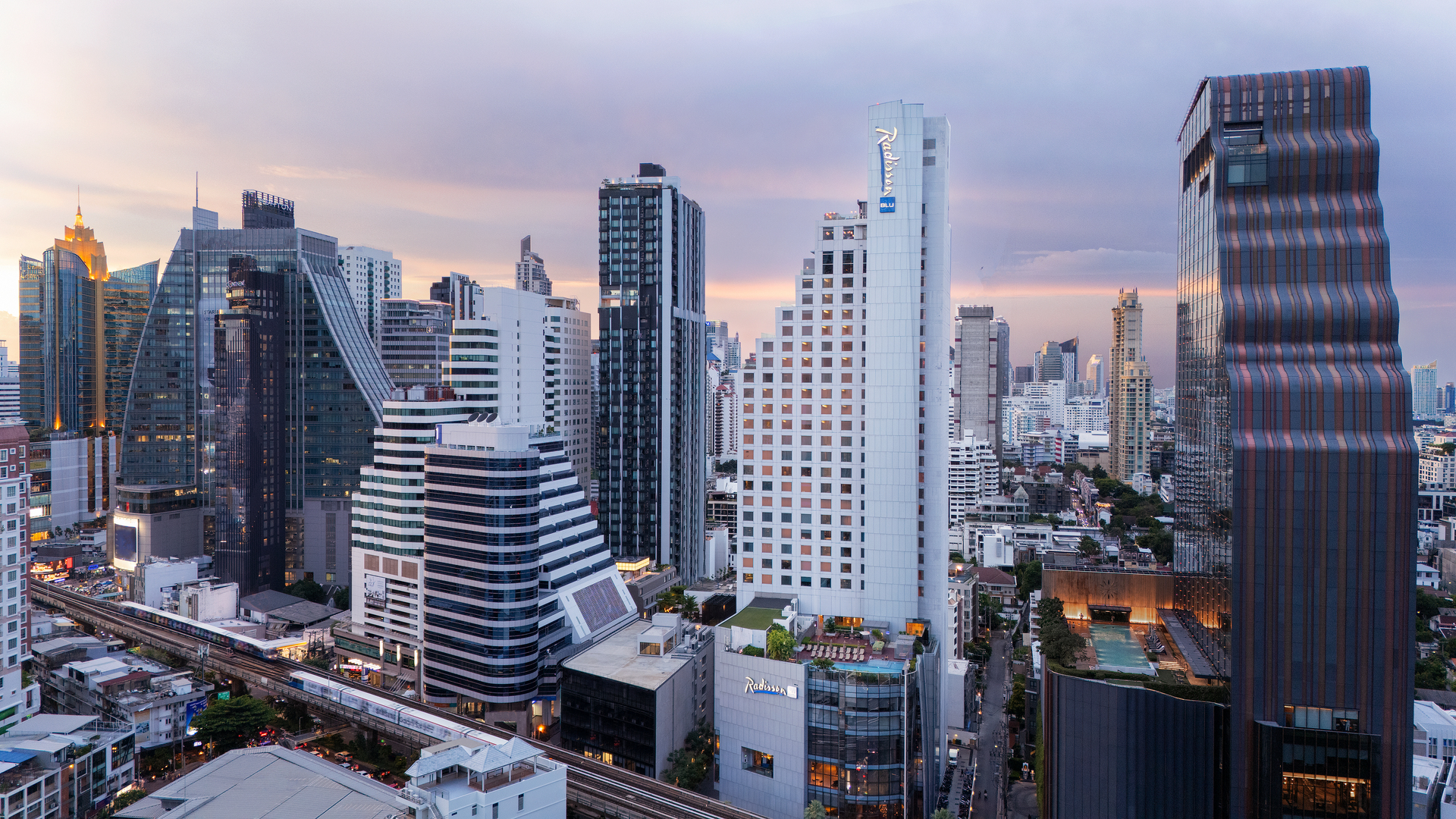 Hotel Radisson Blu Plaza Bangkok, Thailand, Bangkok. Großes 2