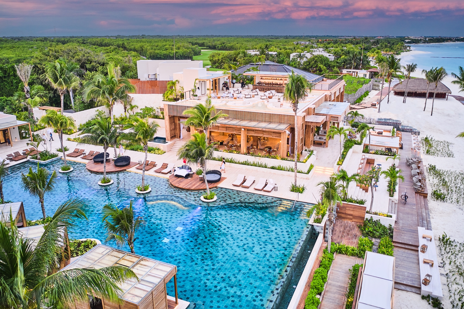Hotel Fairmont Mayakoba, Mexiko, Playa del Carmen. Großes 2
