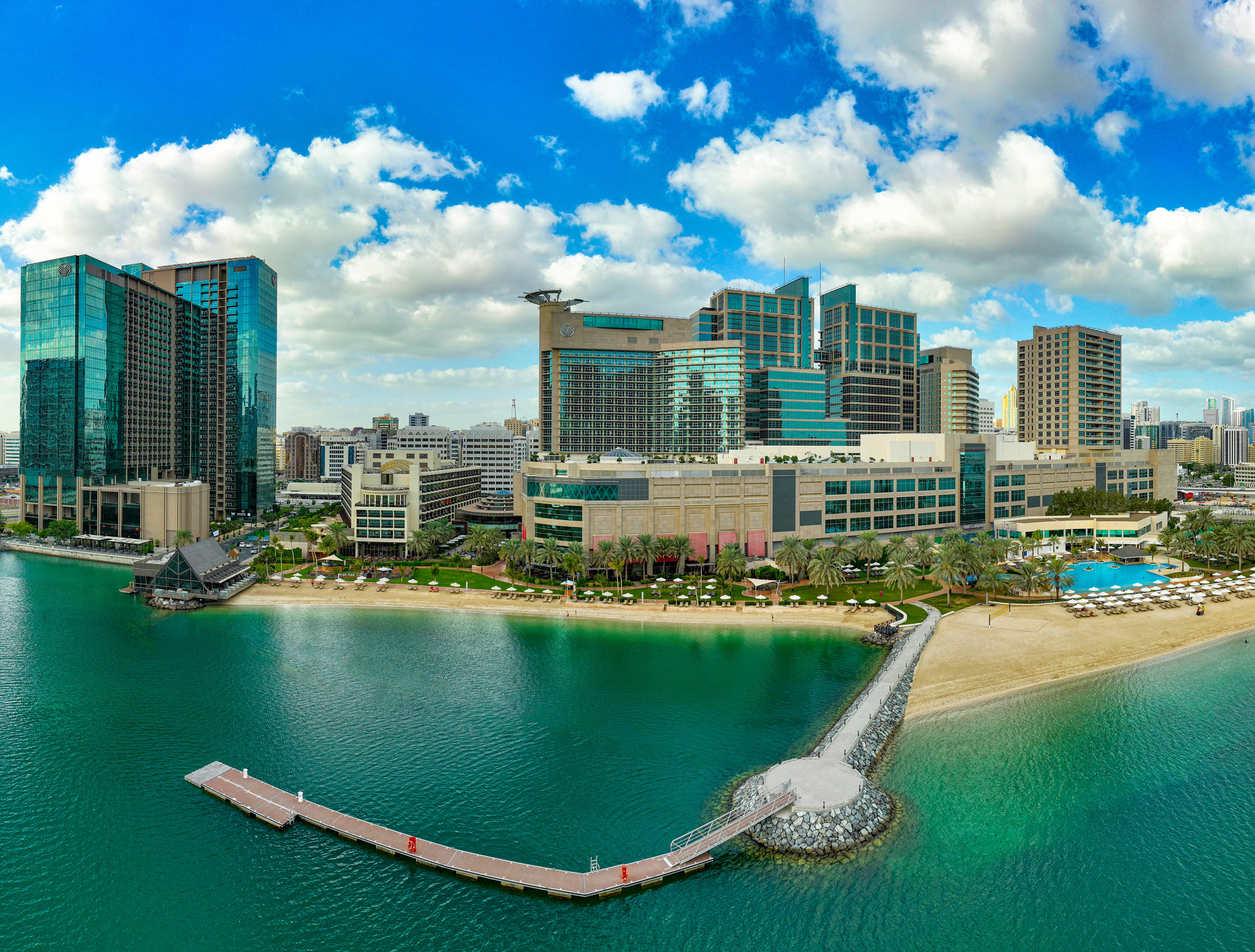 Hotel Beach Rotana Abu Dhabi, Vereinigte Arabische Emirate, Abu Dhabi. Großes 1