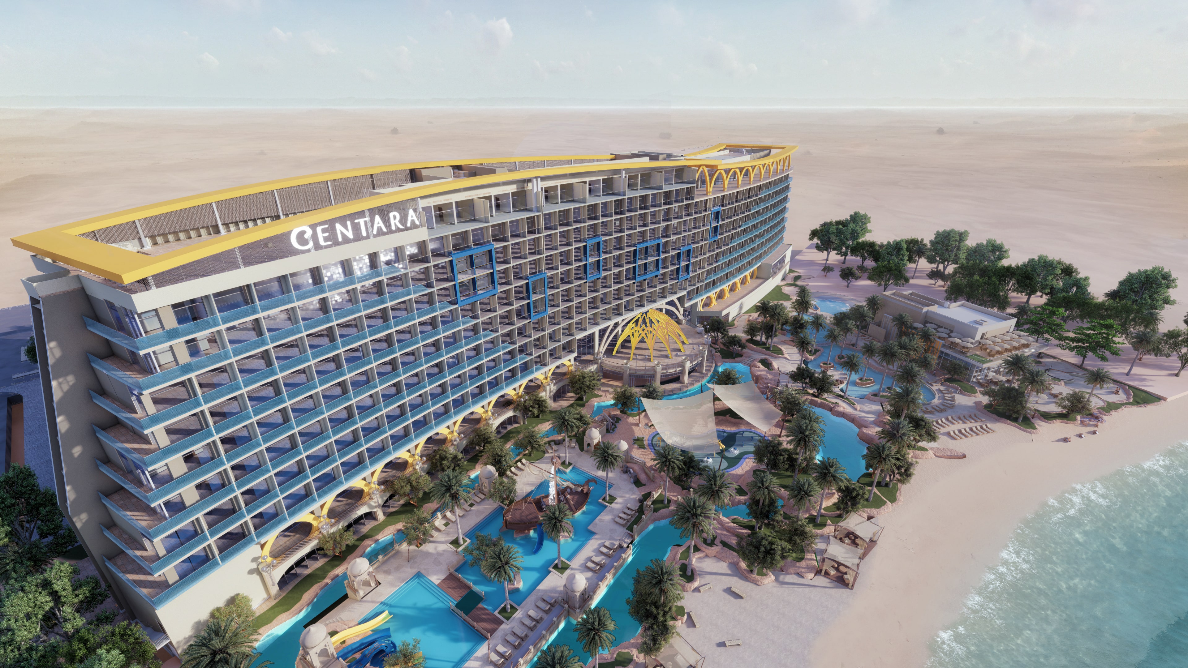 Hotel CENTARA MIRAGE BEACH RESORT DUBAI, Vereinigte Arabische Emirate, Dubai. Großes 1