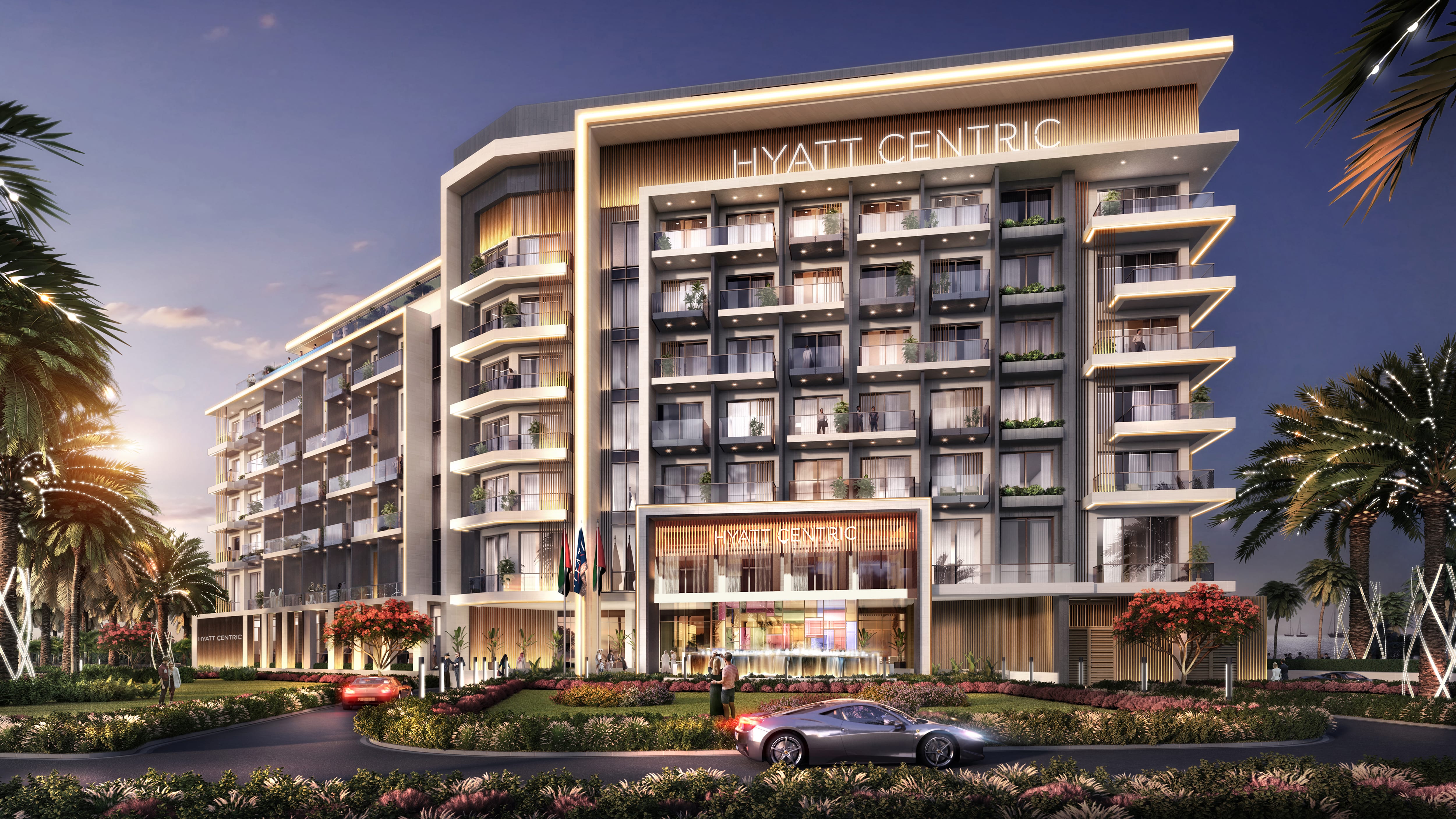 Hotel Hyatt Centric Jumeirah Dubai, Vereinigte Arabische Emirate, Dubai. Großes 1