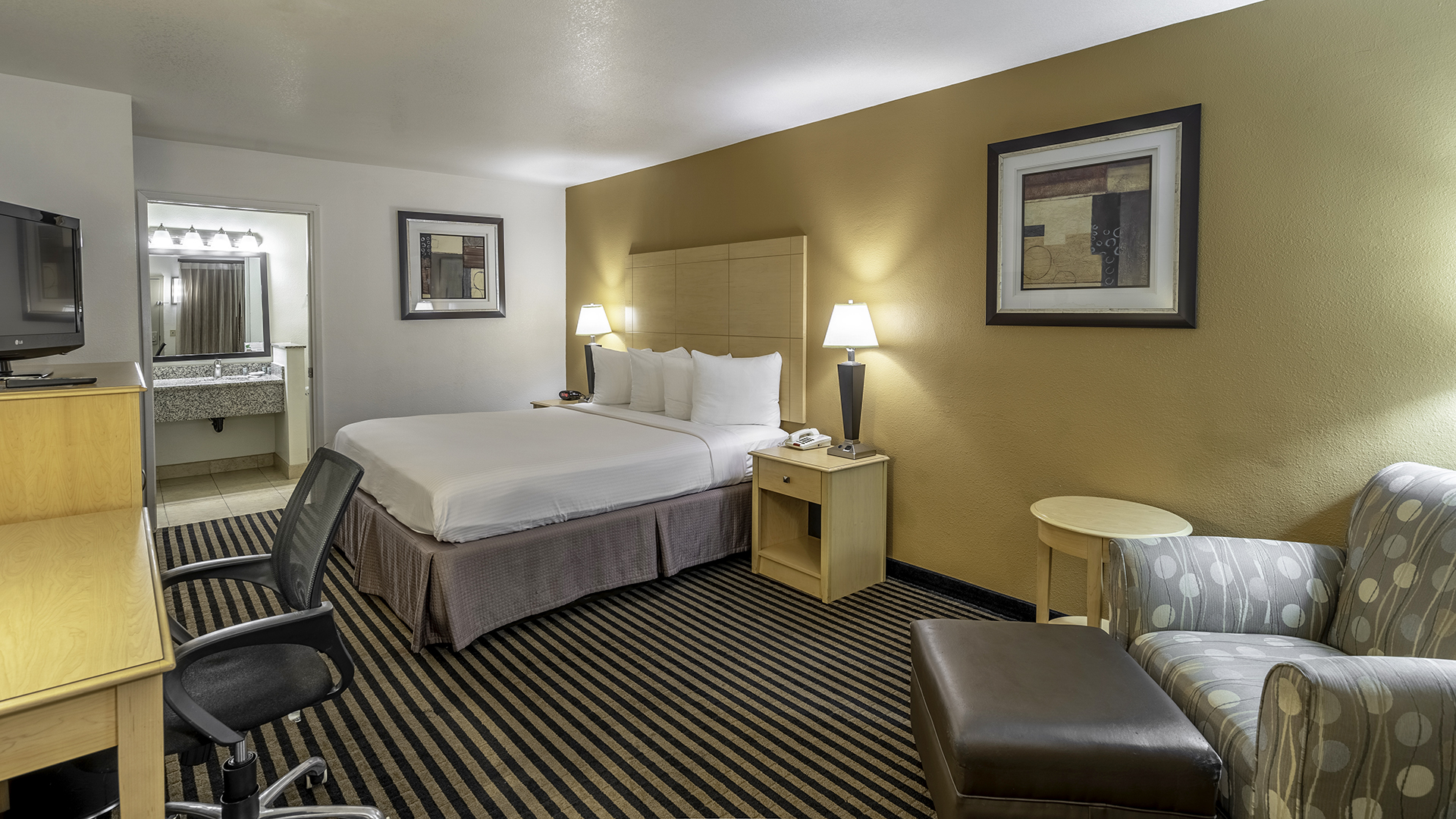 Hotel Best Western Palm Court Inn, USA, Modesto. Großes 3