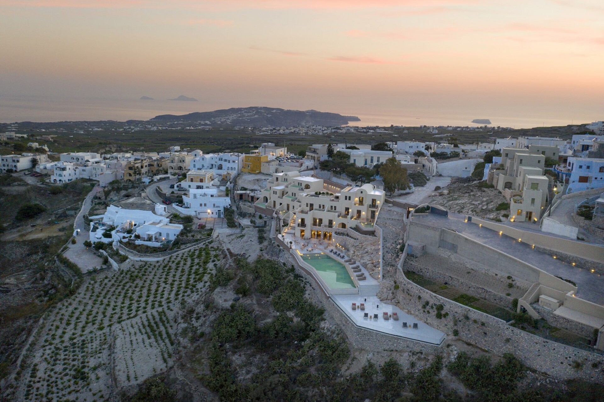 Hotel Elessa Hotel, Griechenland, Pyrgos Kallistis (Santorini). Großes 1