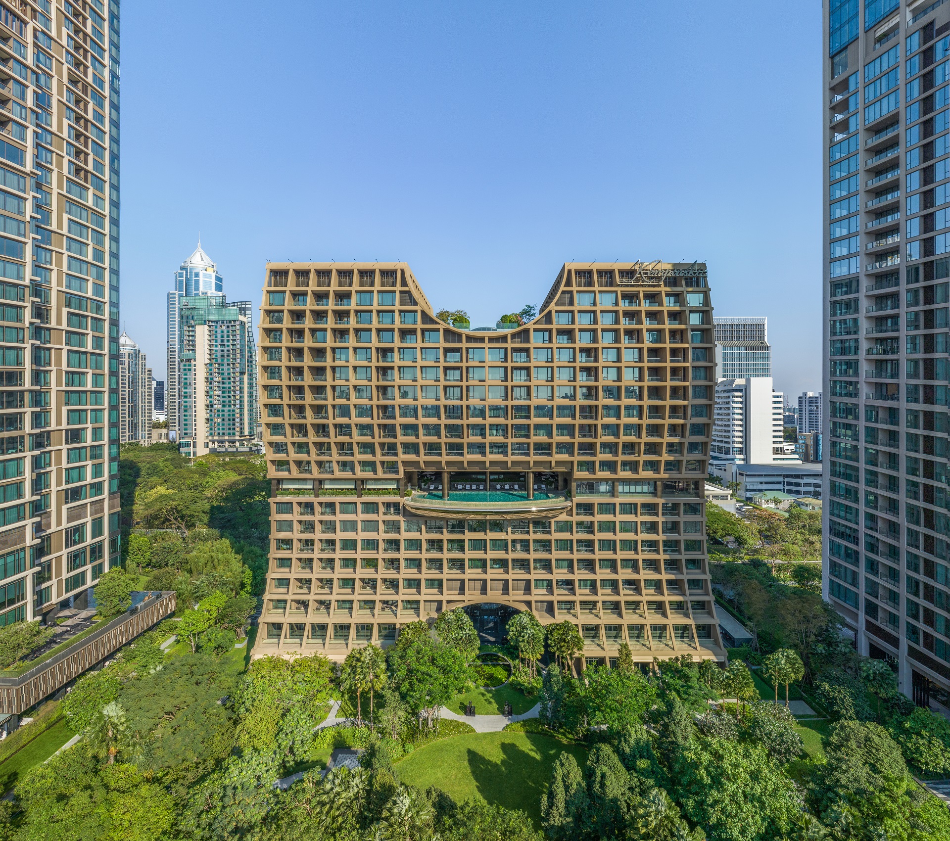 Hotel Sindhorn Kempinski Bangkok, Thailand, Bangkok. Großes 1