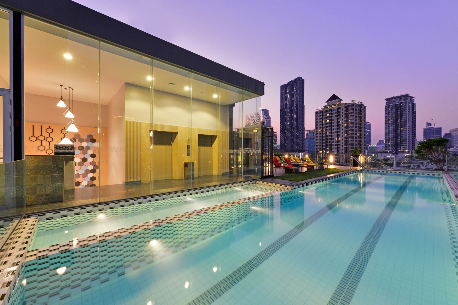 Hotel Le D'Tel Bangkok, Thailand, Bangkok. Großes 11