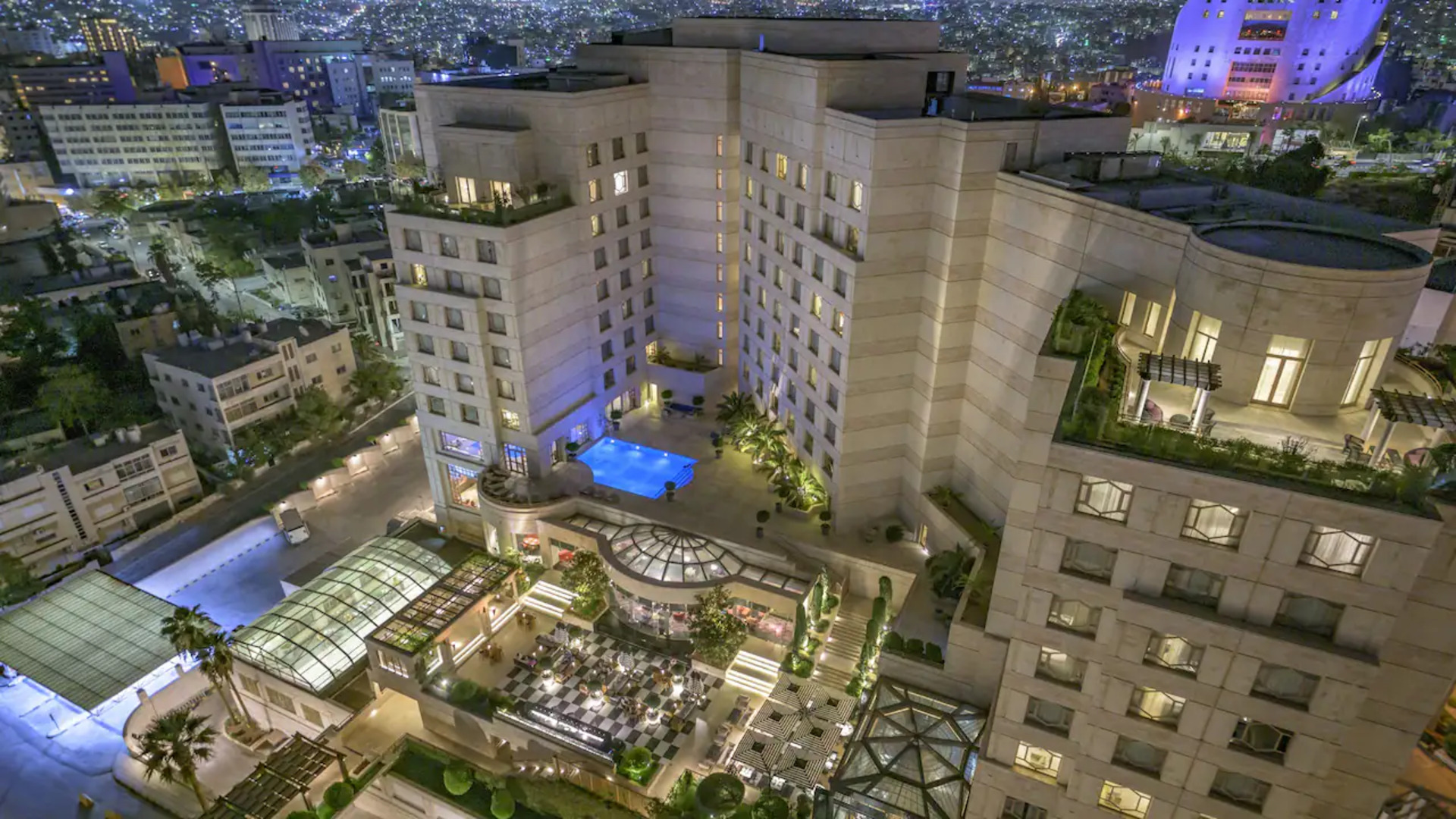 Hotel Grand Hyatt Amman Hotel, Jordanien, Amman. Großes 1