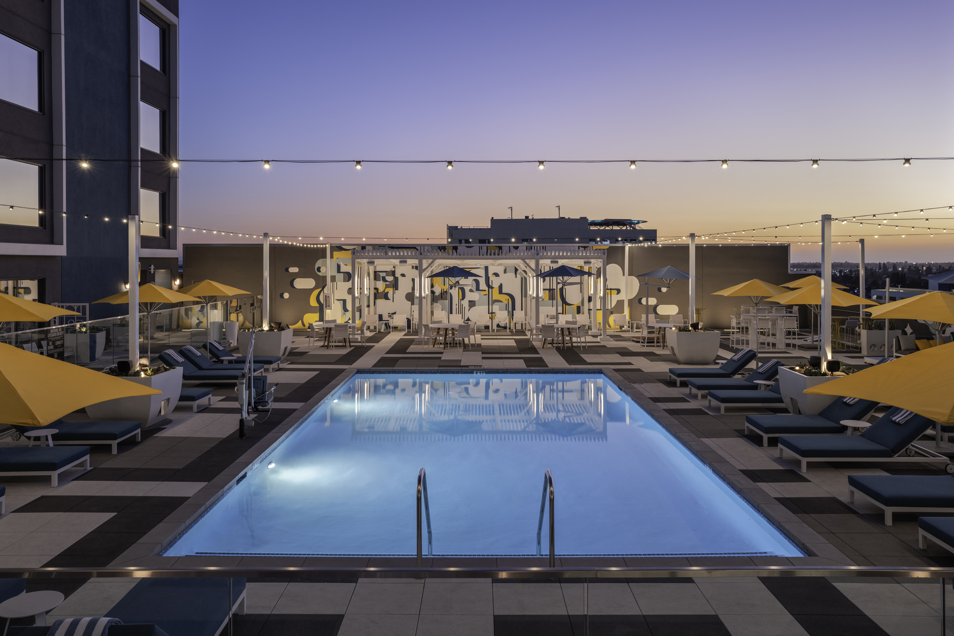 Hotel Hilton Buena Park Anaheim, USA, Buena Park. Großes 8