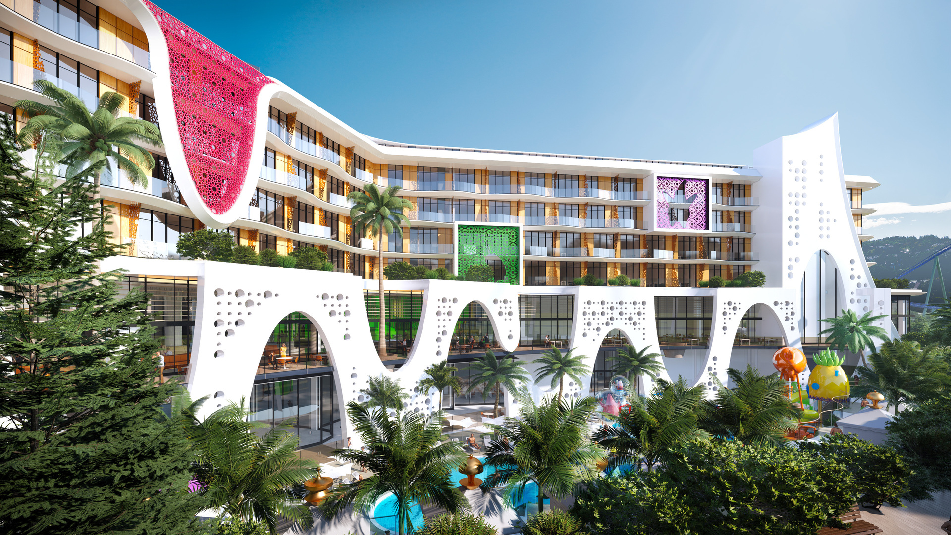 Hotel The Land of Legends Nickelodeon Theme Park, Türkei, Belek. Großes 2