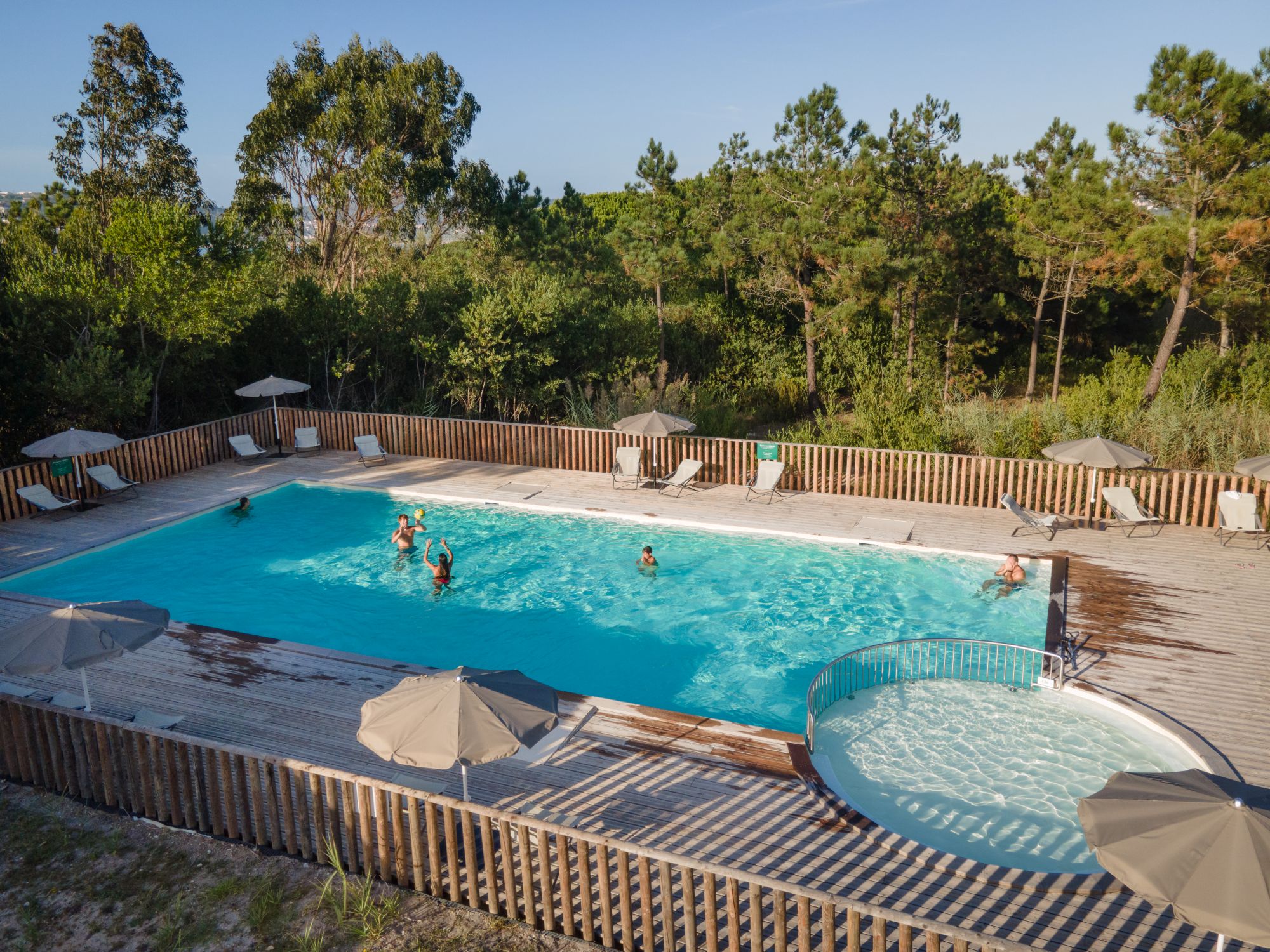 Hotel Huttopia Lagoa de Obidos, Portugal, Obidos. Großes 2