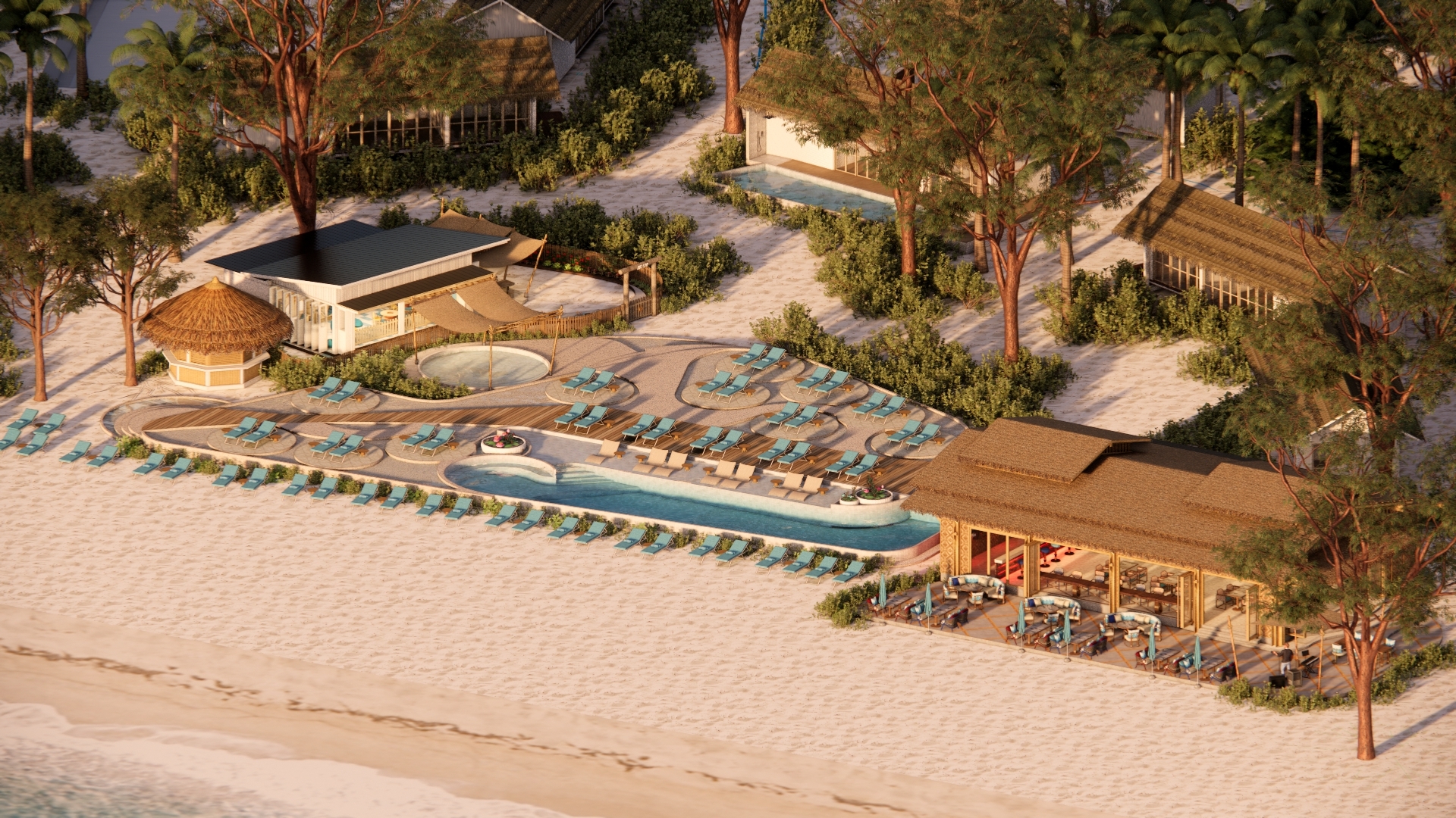 Hotel Outrigger Phi Phi Island Resort, Thailand, Insel Phi Phi. Großes 1